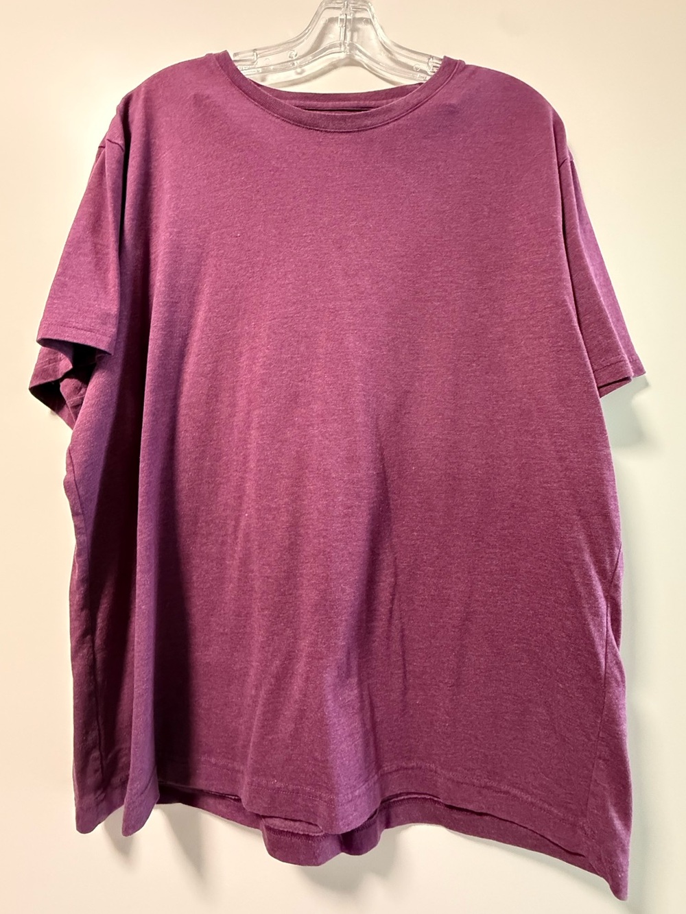 Banana Republic Short-Sleeve Crewneck Tee in Plum